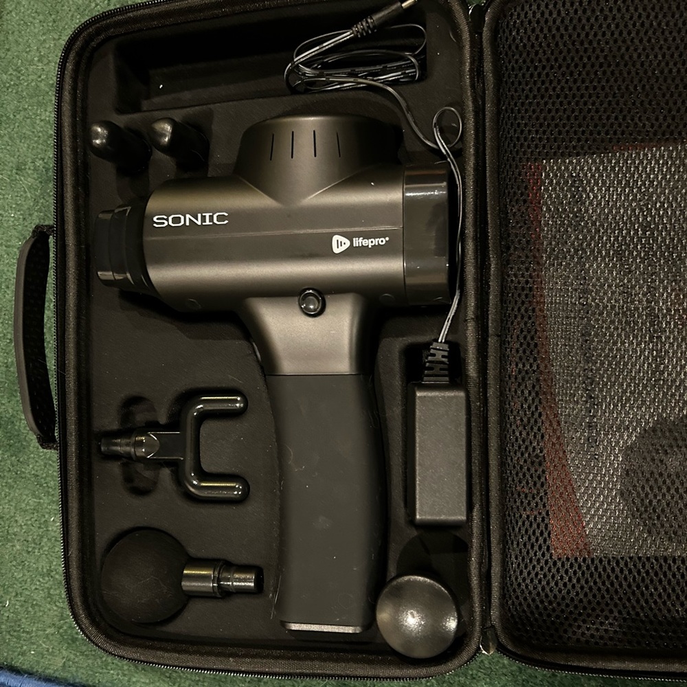 Sonic theragun handheld massager
